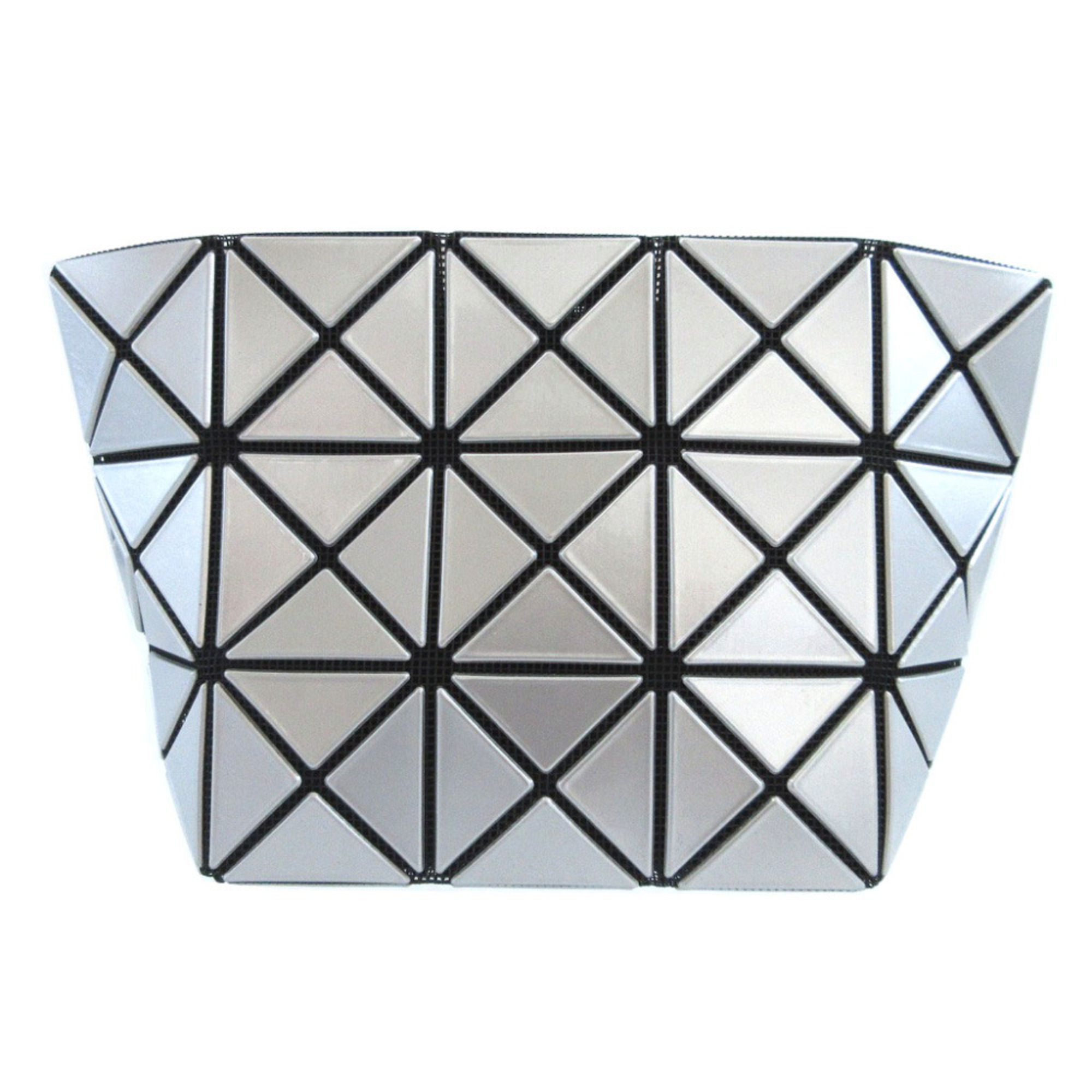 Like New Bao Issey Miyake Silver Pouch 1795 Baobao Issey Miyake Like New Bao Issey Miyake Silver Pouch 1795 Baobao Issey Miyake